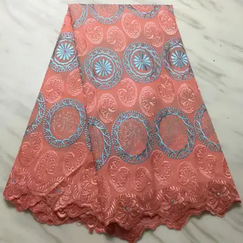 

Madison High Quality Swiss Voile Laces Switzerland Cotton African Dry Cotton Lace Fabric 2020 Nigerian Voile Lace 5 yards