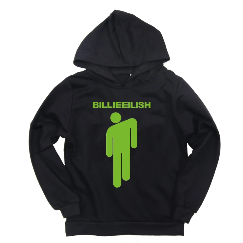 Hoodies 17 Billie Eilish/худи для девочек; модные толстовки для малышей повседневные толстовки для мальчиков и девочек; сезон весна-осень Bluza Dla Dziewczynki; размеры 2-14t - Цвет: Hoodies 17