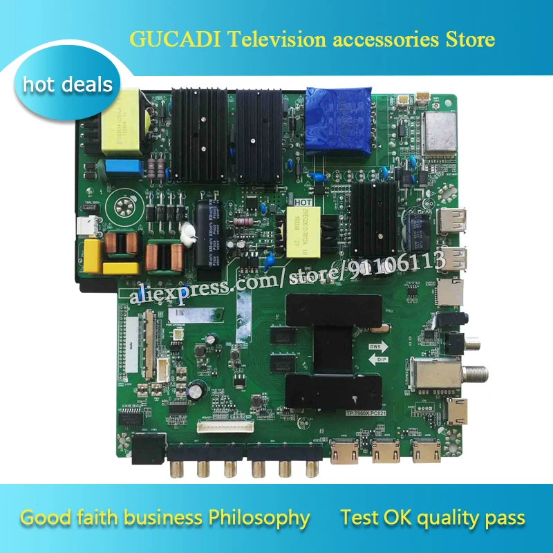 Для материнская плата LCD TV TP.T960X.PC821 B18063384-0A00055 исправно | Компьютеры и офис