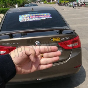 

For Buick Excelle Spoiler 2008-2015 High Quality ABS Material Car Tail Fin Primer Color Spoiler for Buick Excelle