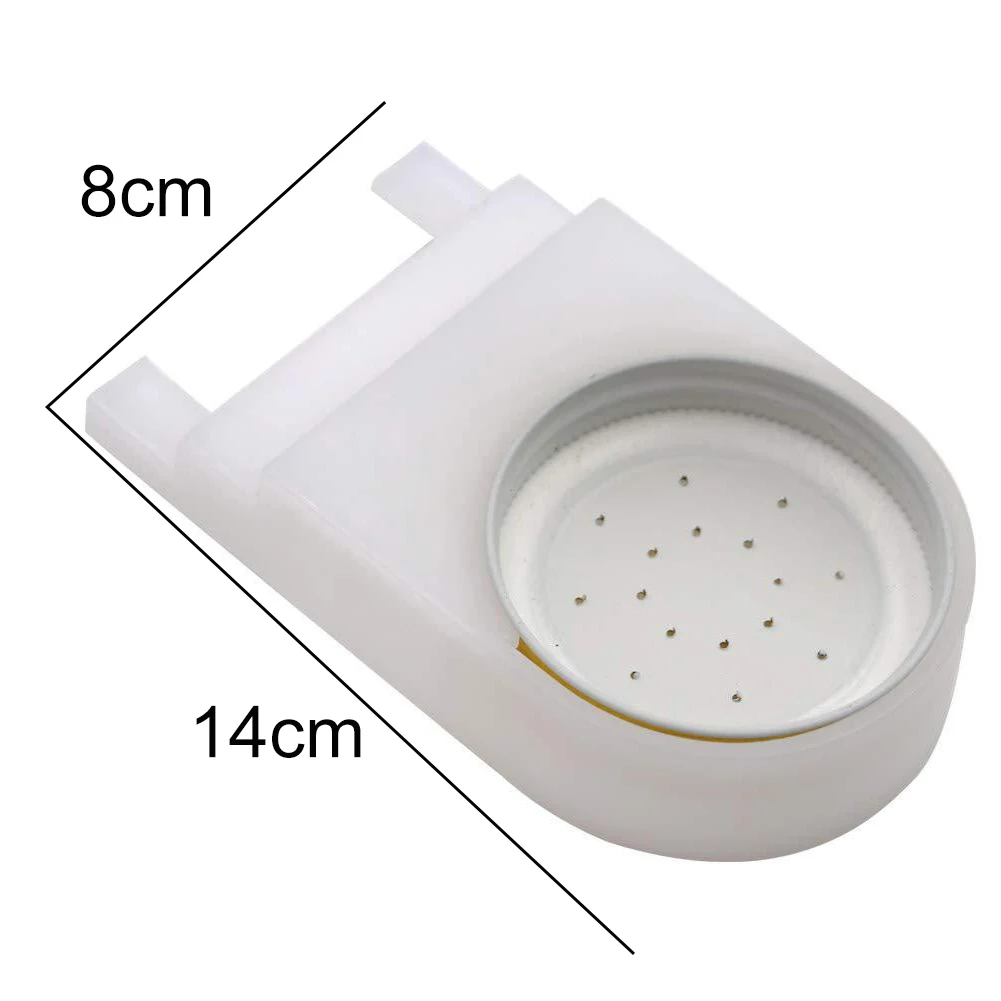 2Pcs Honeybee Nest Entrance Food Water Box Container Feeder Drink Feeding Tools