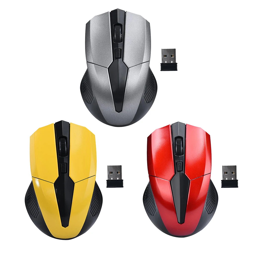 2.4Ghz Rechargeable Wireless Mouse Office Computer Portable Optical Silent Ultra Thin Wireless PC Desktop Mice USB Receiver