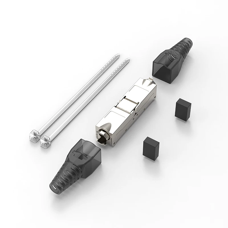 Lan Cabo Extensão Conector Rede Extensor Adaptador de Junção Caixa de Conexão Rj45 Cat5e Cat6a Cat7 - Imagem 5
