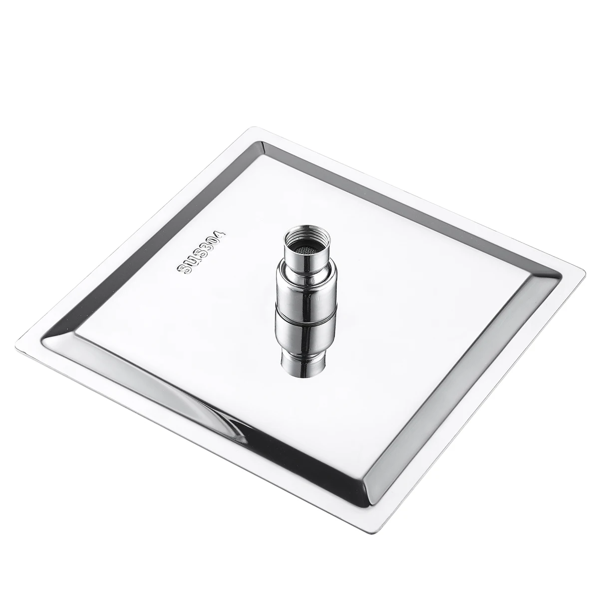 Ultra-thin Stainless Steel High Pressure Shower Head Top Over Head Water Saving Bathroom Shower Sprayer Rainfall Shower