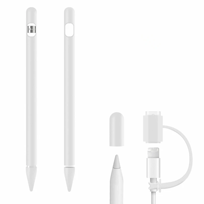 Мягкий силиконовый чехол для Apple Pencil, совместимый с iPad Tablet ручка-стилус, защитный чехол