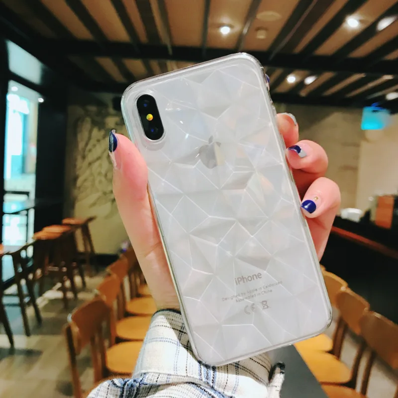 Для нового применения IPhone 8 plus 7 Чехол Xr Hand Shell Apple Max Xs бриллианты зерна ТПУ