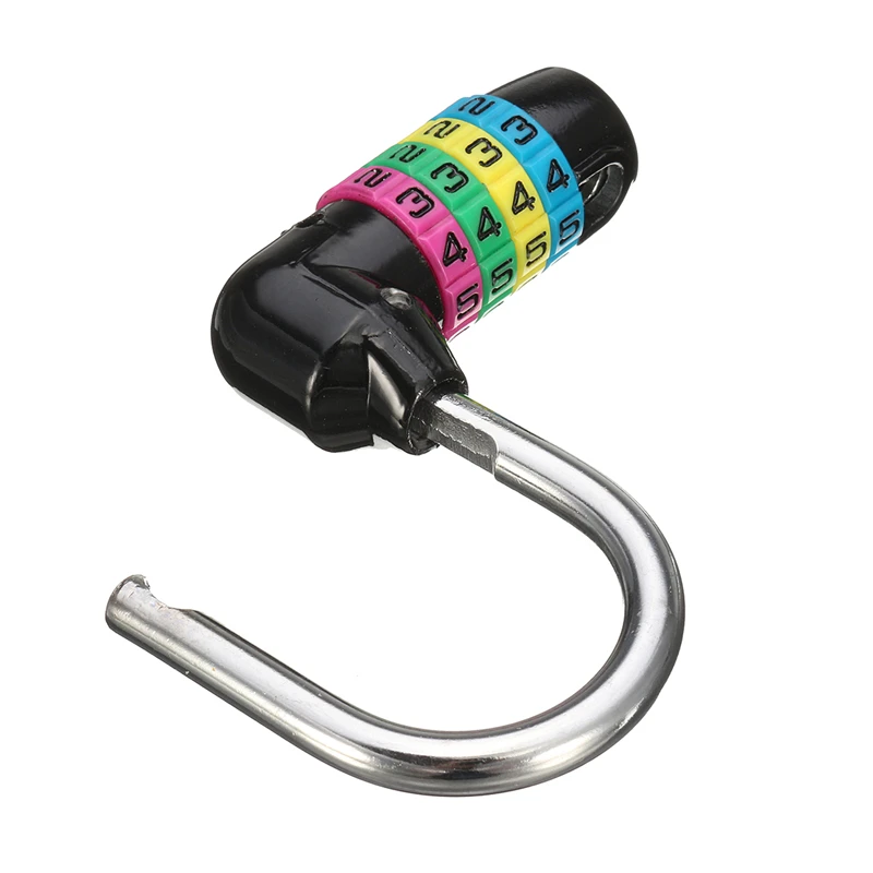 Safety Lock Resettab 4 Digit Number Code Password combination lock digit combination lock mini padlock security padlock travel padlock luggage padlock Padlock Security Password Gym Padlock
