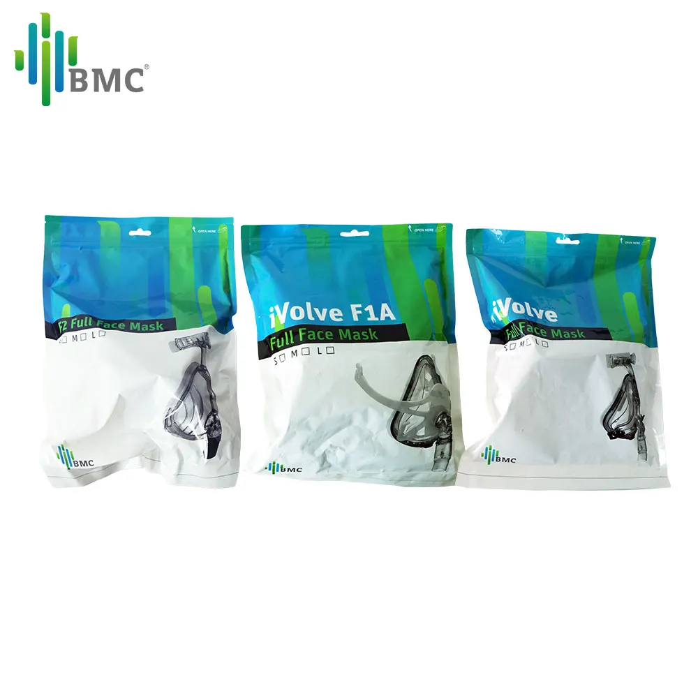 Маска BMC CPAP для Auto носовая Подушка маска на всё лицо силиконовый материал