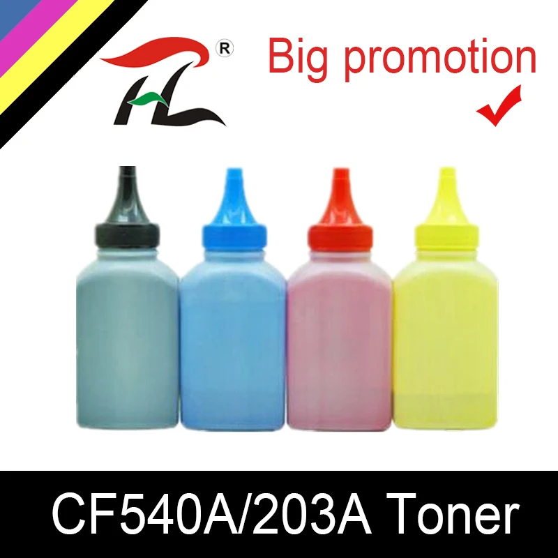 HLT Color toner Powder for CF540 203A CF540a cartridge HP LaserJet Pro M254dw 254nw MFP M281cdw 281fdw 280nw | Компьютеры и офис
