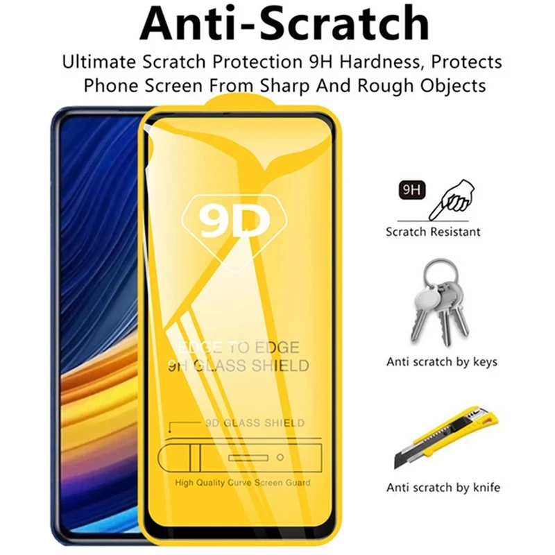 Película Poco X3 X4 Pro 5G vidrio templado Poko M3 M4 película de cámara Poco F4 GT F3 protectores de pantalla para Xiaomi Poco X 4 GT Pro vidrio