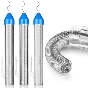 

New 3Pcs 0.8 Mm Solder Wire 63-37 Flux Rosin Core Tin Lead, Pocket Pack in Storage Tube for Electrical Soldering Diy Work