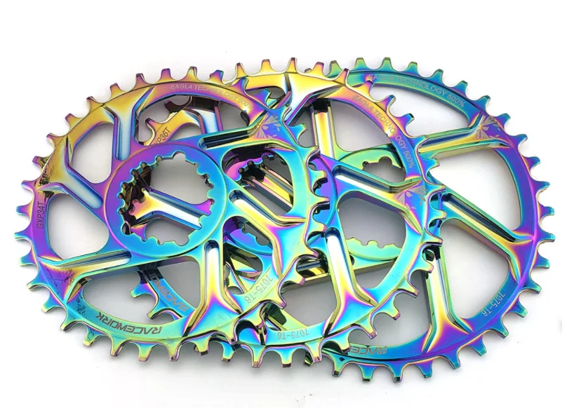 RACEWORK 6 мм GXP горный велосипед передняя Звездочка 32/34/36/38T для SRAM GXP GX Орел XX1 X9 модными принтами XO X01 шатун со звездочкой MTB велосипедная звездочка цепной передачи