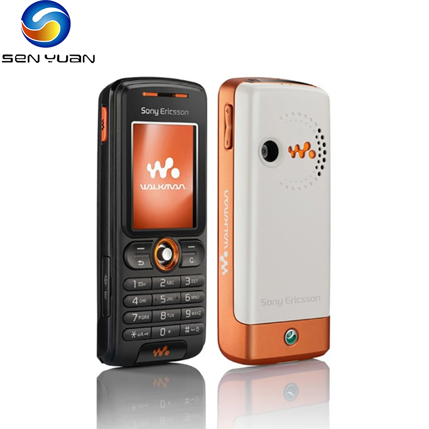 Ponsel Sony Ericsson W200 Asli Tidak Terkunci Ponsel 2G GSM W200i