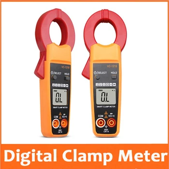 

Auto Range Pocket Digital Clamp Meter AC / DC Current and Voltage Ampere Ohm Tester Ammeter Multimeter Electrician Tool