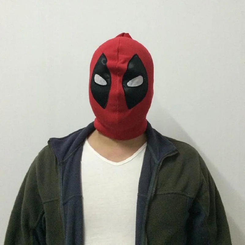 Новые супергероев Marvel, супер герой, лайкра, спандекс, костюм для косплея Дэдпул Маска Дедпул Для мужчин для дам костюм с принтом Deadpool маска