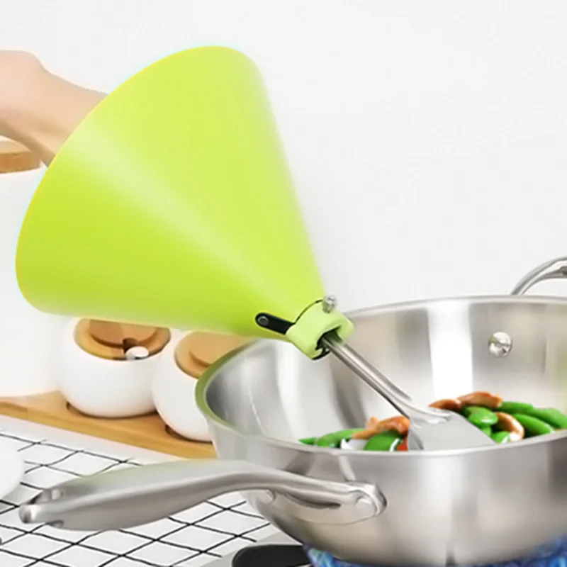 Kitchen Oil Splash Guard Shovel Cover High Temperature Resistance Cooking Guard VJ-Drop