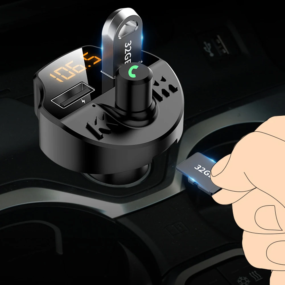 3.1A 2 порта двойное зарядное устройство USB Автомобильное гнездо прикуривателя с зарядкой напряжения ЖК-дисплей USB адаптер питания зарядное устройство 12 в 24 В