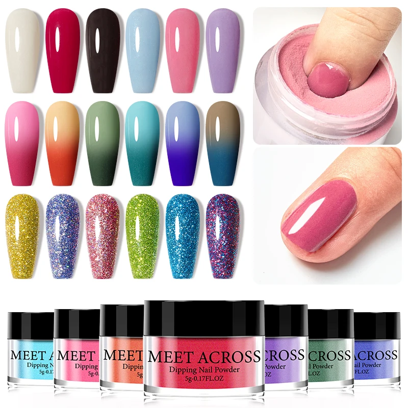 Dipping Nail Powders Gradient Holographics Dipping Glitter Decoration