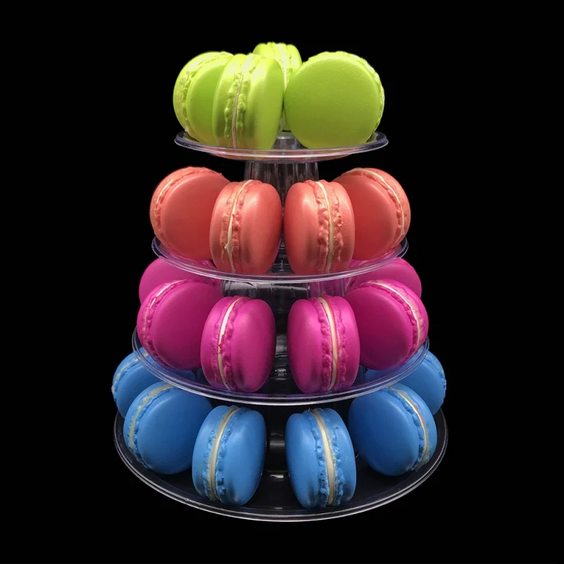 4/6 Layer Macarons Display Tower Cupcake Tower Rack Holder Cake Stand Birthday Party Wedding Decoration Tools