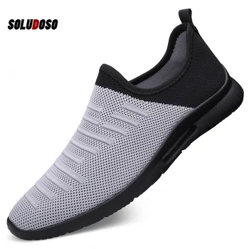 

2020 Mens Casual Shoes Men Slip-on Sock Sneakers Breathable Light Leisue Walking Jogging Running Tenis Masculino Adulto