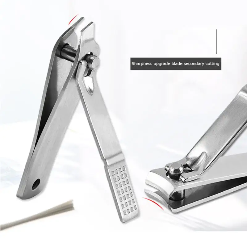 7pcs/Set Stainless Steel Nail Clippers Classic Colors and Simple Durable Design Trimmer Manicure Pedicure Nails Cutter