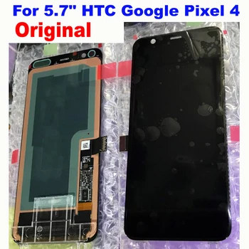

100% Original Tested LCD For 5.7" HTC Google Pixel 4 Display Touch Screen Panel Digitizer Assembly Sensor Phone Pantalla