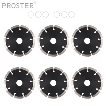 

Proster 6 pcs for 115mm 4.5" Diamond Cutting Dry Disc Blade for cutting concrete blocks kerbs