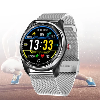 

Smart Watch Fitness Blood Pressure PPG Heart Rate Blood Pressure Sleep Monitor Multi-languages Smartwatch Clock For Men Women