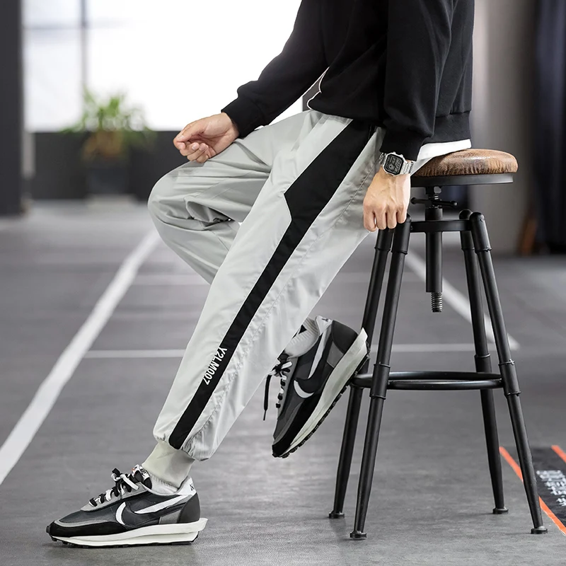 

Fall 2020 Track Pants Men Japanese Style Loose And Versatile Corset Overalls Cargo Trousers Streetwear Joggers M-5XL