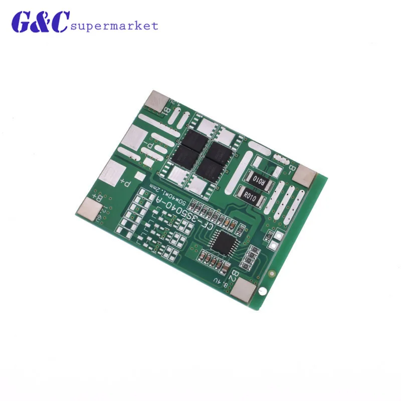 Защитная плата литий ионного аккумулятора 3S BMS 4A 8A 10A 20A 18650 модуль заряда PCM