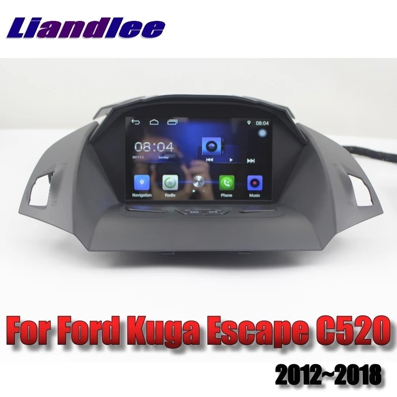 Автомагнитола LiisLee для Ford Kuga esck C520 2012 ~ 2019 мультимедийный ТВ DVD GPS Hi-Fi радио стерео