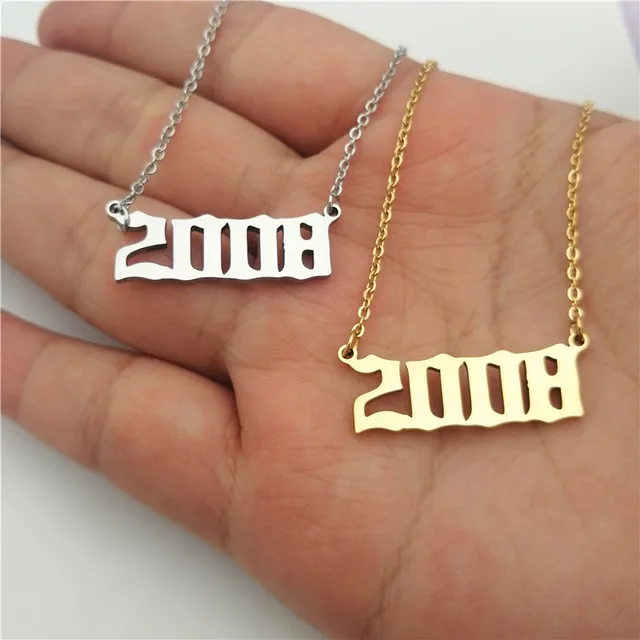 Birth Necklace Jewelry 2000 