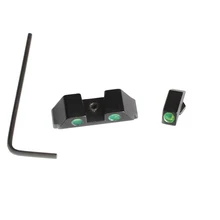 4 стиля Оптическое волокно передний прицел задний боевой красный зеленый волокно точка зрения для Glock