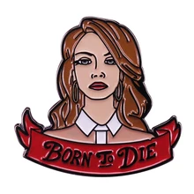 Born To Die отворот булавка Лана Дель Рей супер веер подарок Born To Die отворот булавка Лана Дель Рей супер веер подарок