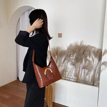 Европейская мода, простая женская дизайнерская сумка, новинка, качественная женская сумка из искусственной кожи, роскошная сумка через плечо