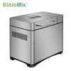 Biolomix Stainless Steel 1KG 19-in-1 Automatic Bread Maker 650W Programmable Bread Machine with 3 Loaf Sizes Fruit Nut Dispenser 2