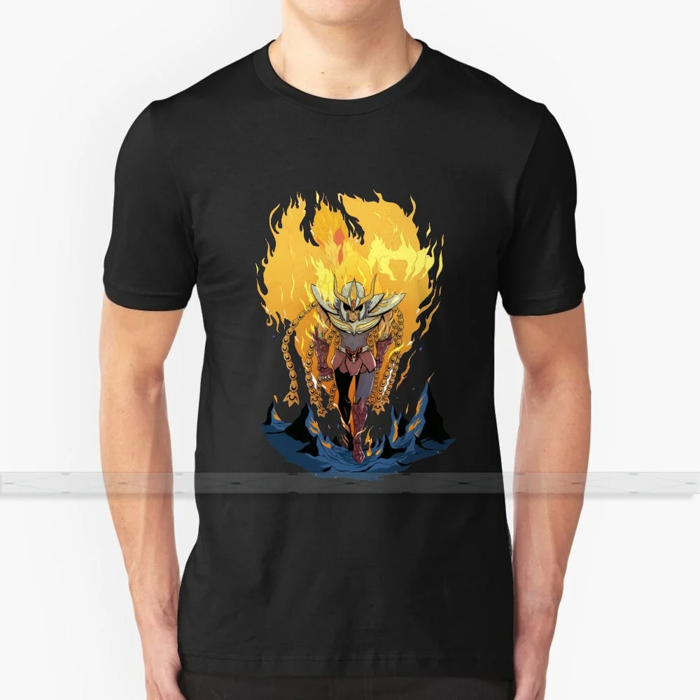 Saint Seiya - Phoenix Zodiac Shirt T - Shirt Da Uomo Estate 100% Cotone T - Shirt Le Più Nuove Magliette Popolari Saint Seiya