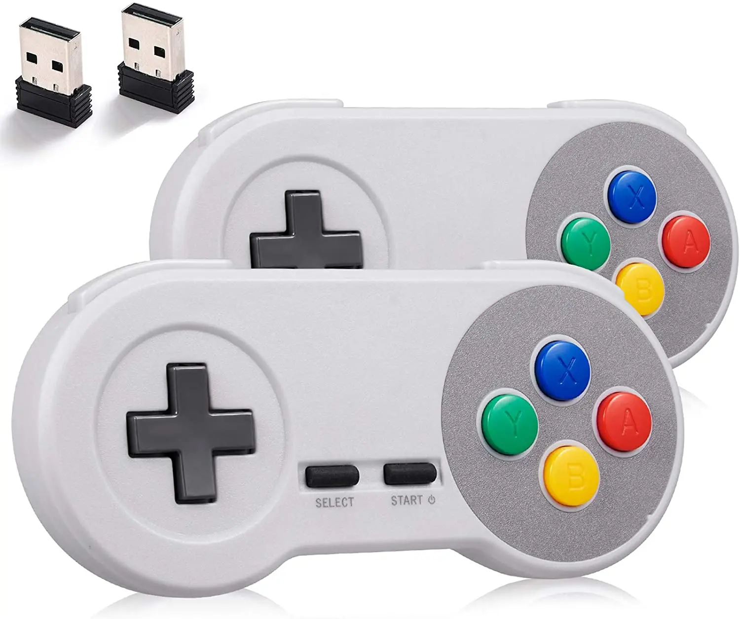 Manettes de jeu sans fil pour SNES Super Nintendo Classic Mini, manette de  jeu, manette de jeu, accessoires de console, télécommande, 2.4GHz -  AliExpress