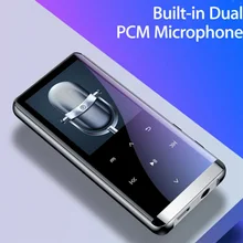 Абсолютно 16 Гб Bluetooth MP3-плеер HIFI спортивные музыкальные колонки магнитофон с fm-радио Walkman сенсорный экран портативный музыкальный плеер