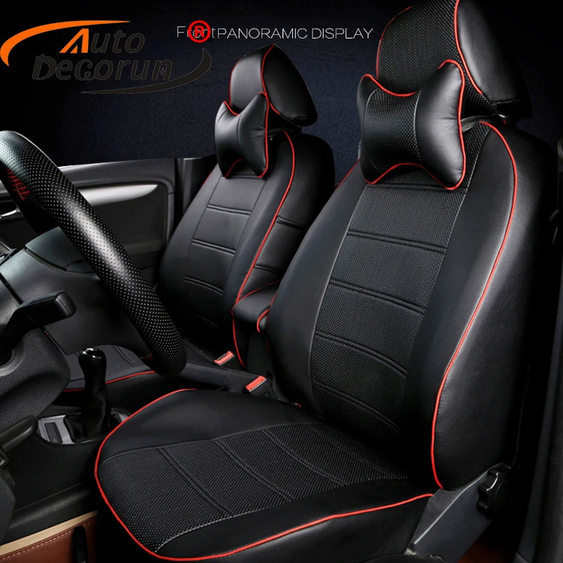 

AutoDecorun Custom seat cushion for Hyundai Equus seat covers accessoires PU leather seats cover for car seat supports 17pcs/set