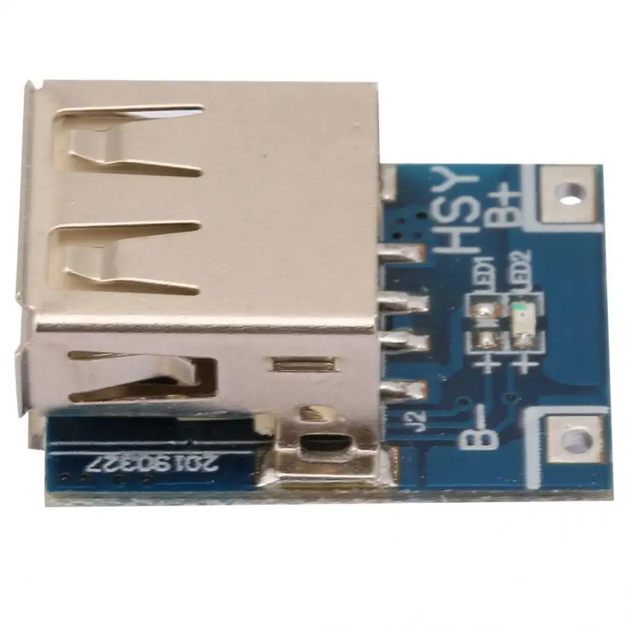 10 шт 5V 1A USB Батарея заряда-разряда резервная плата для повышения напряжения модуль