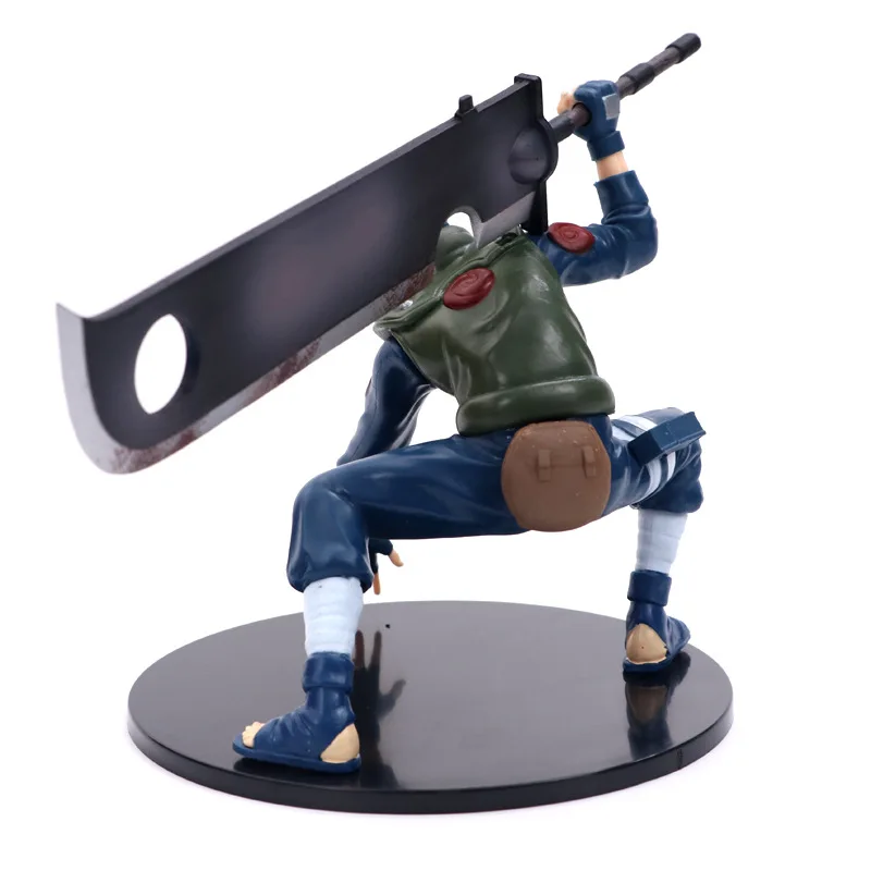 14 см Naruto Shippuuden Hatake Kakashi Shinobi World War with Sword Ver. ПВХ фигурка Коллекционная модель