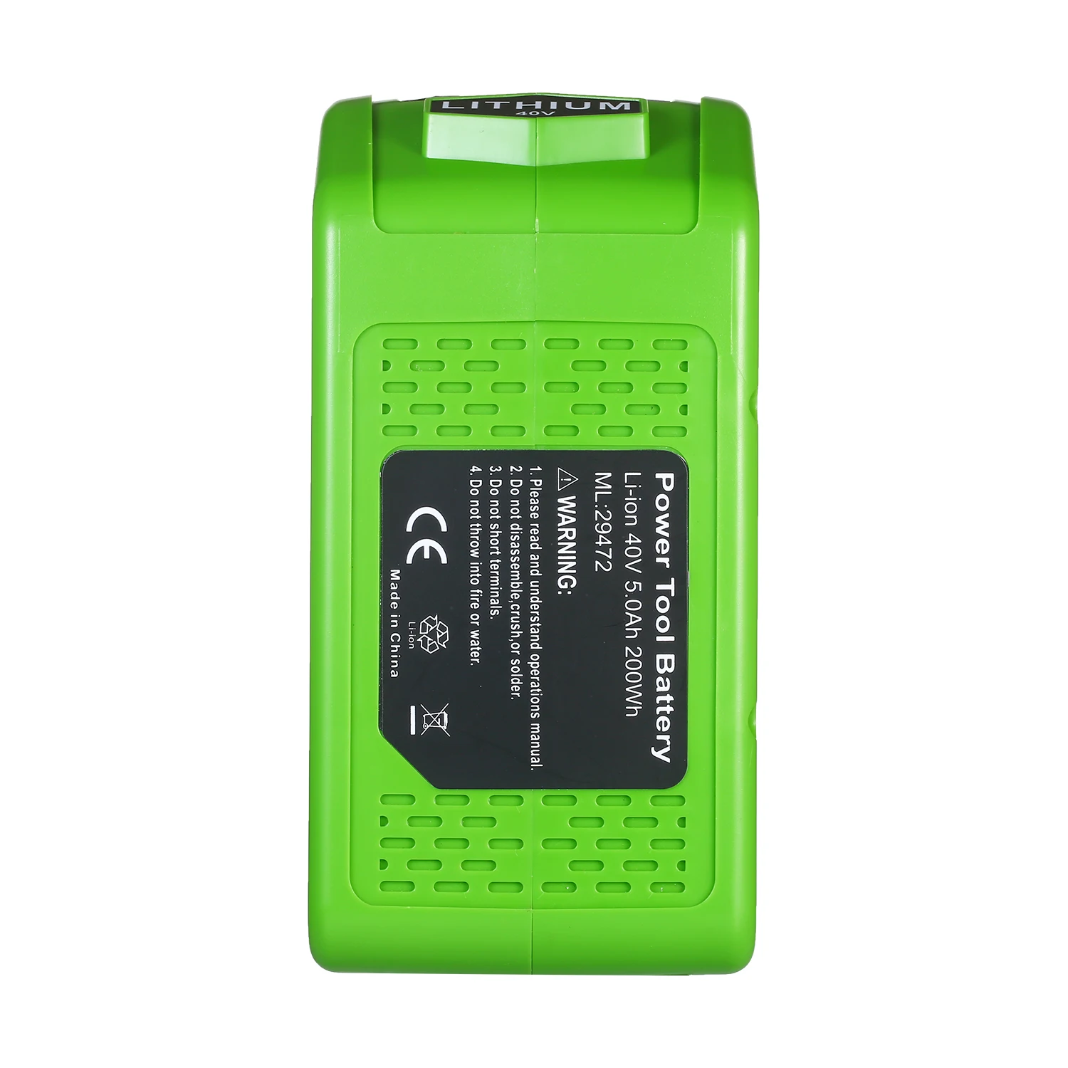 2500 mah/4000 mah/5000 mah перезаряжаемая запасная батарея для 40V GreenWorks 29462 29472 22272 G-MAX GMAX