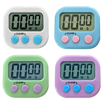 

Kitchen Timer LCD Cooking Digital Display Table Countdown Alarm Clock Stopwatch Kitchen Cooking Accessories