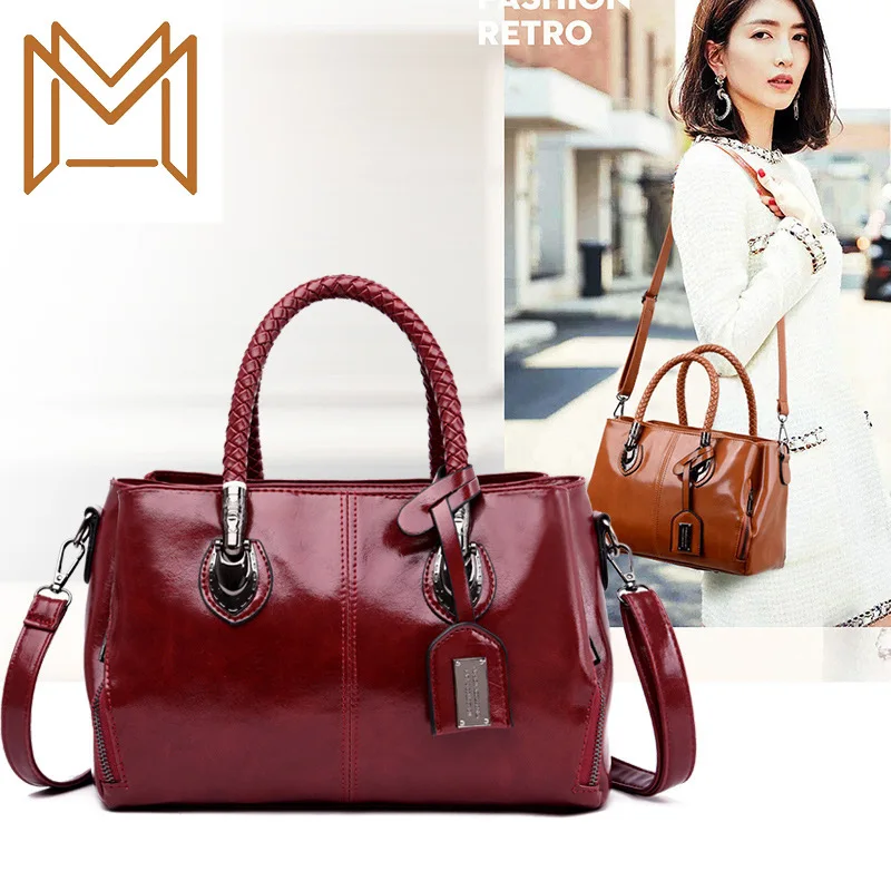 

2019 Season Single Shoulder Span Package Capacity Handbag