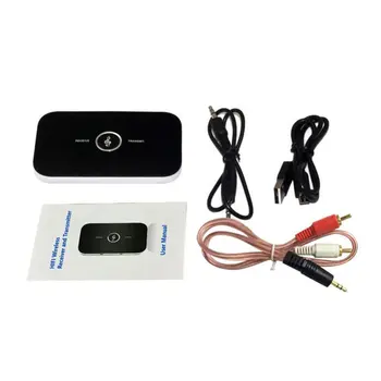 

Bluetooth 4.1 Audio Transmitter Receiver Wireless A2DP Bluetooth Audio Adapter Portable Audio Player Aux 2019 Hifi 2 in 1 ONLENY