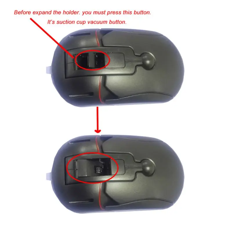Универсальный автомобильный держатель для телефона One Touch mouse держатель для телефона присоска подставка для вас телефон