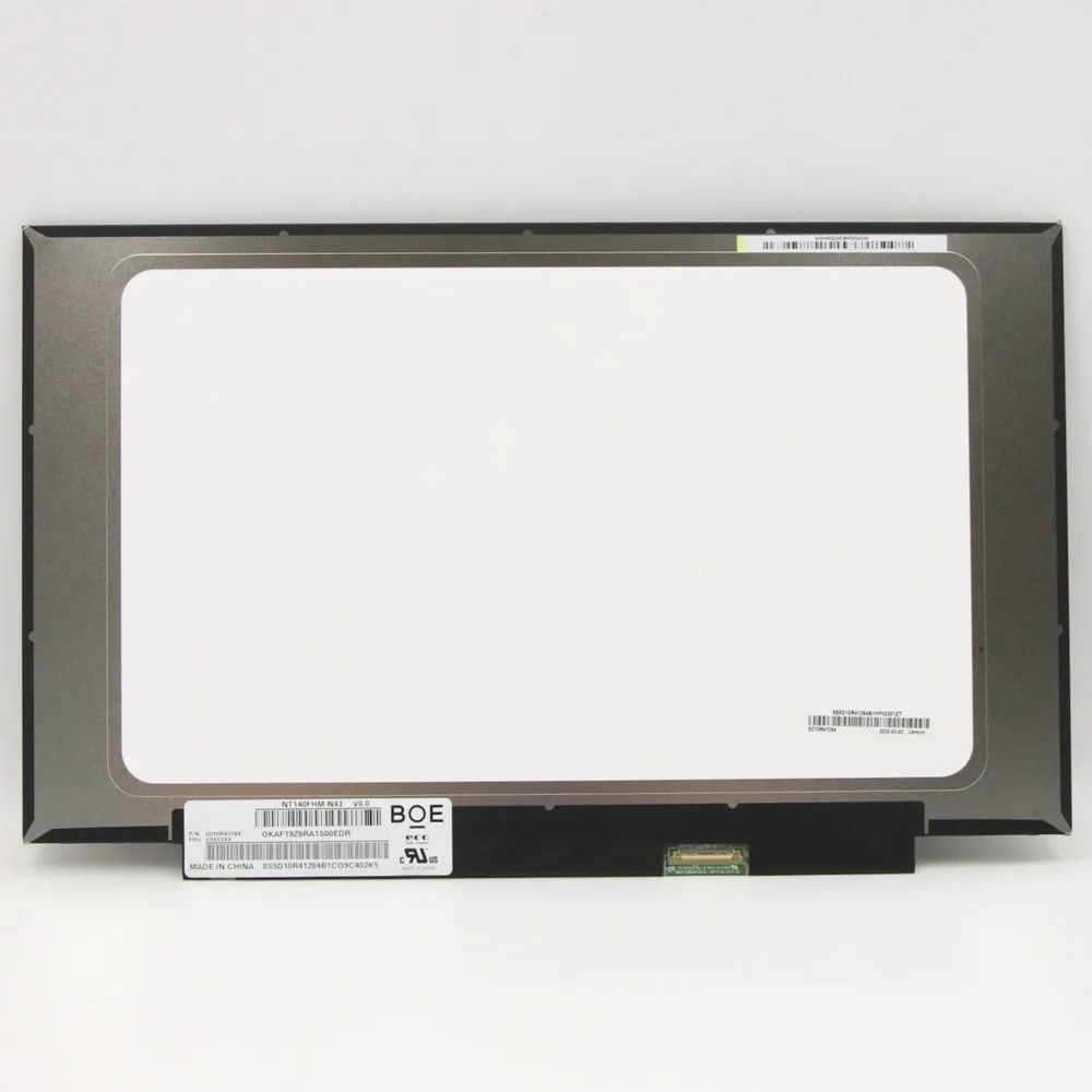 

14,0 "IPS ЖК-дисплей Экран FHD 1920*1080 30Pin N140HGA-EA1 B140HTN02.0 NT140FHM N43 для ноутбука на клеевой Панель