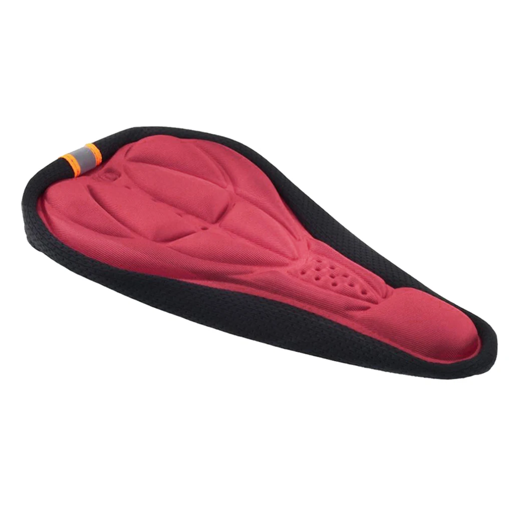 Mountain Bicycle 3D Saddle Seat Covers Soft Gel Extra Comfort Bicycle Saddle Bike Seat Cushion 