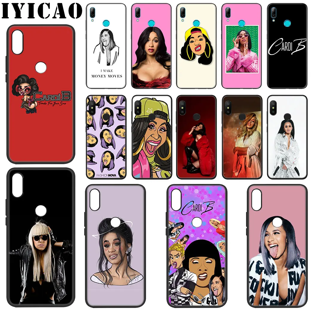 IYICAO Rapper хип хоп Cardi B Мягкий силиконовый чехол для Xiaomi Redmi Note 4X5 6 7 8 Pro 5A Prime Case |